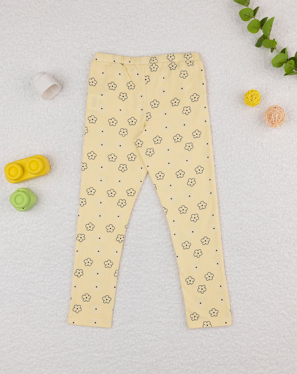 παιδικό κολάν κίτρινο με μαργαρίτες για κορίτσι - Prénatal