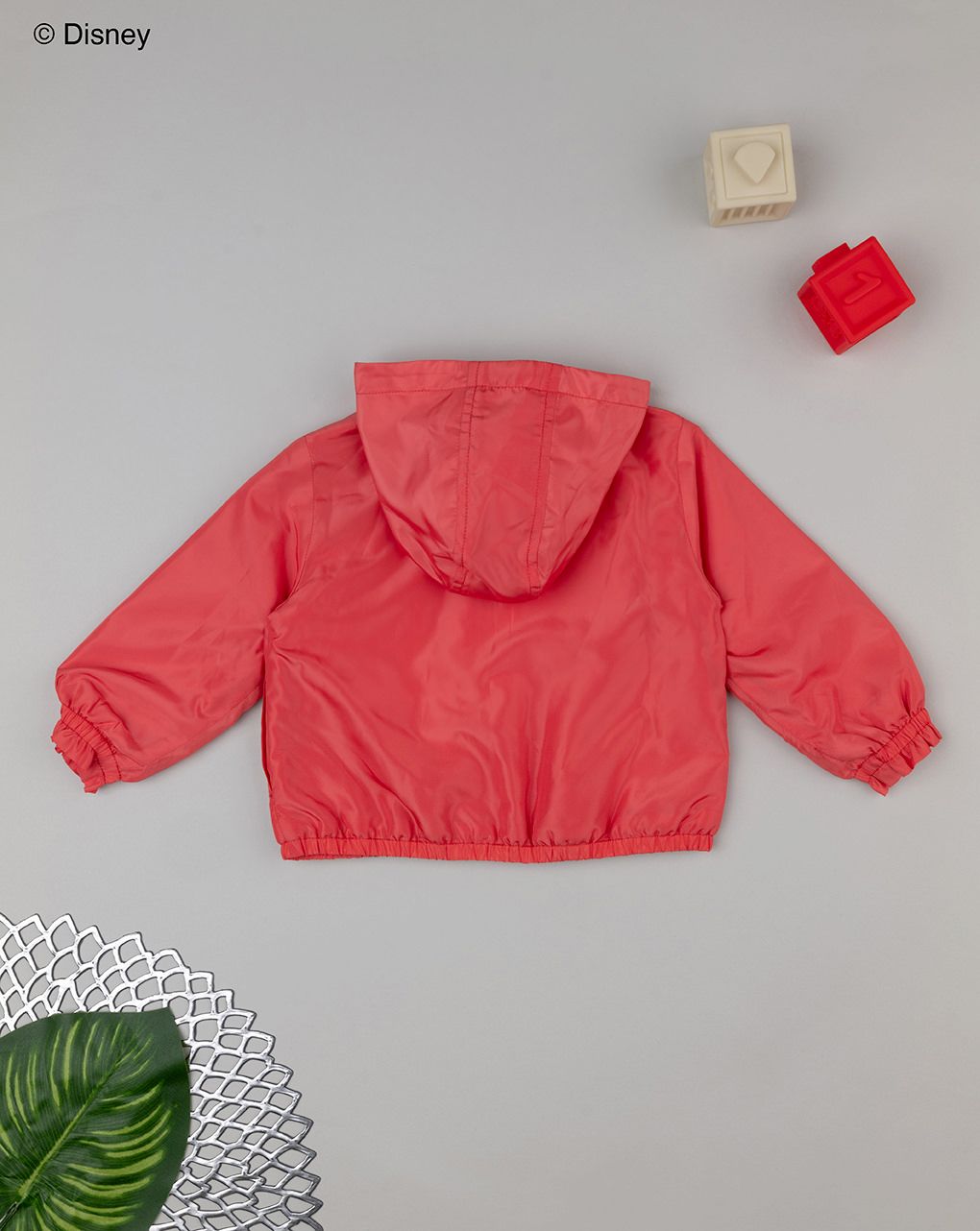 βρεφικό μπουφάν αντιανεμικό κοράλ minnie για κορίτσι - Prénatal