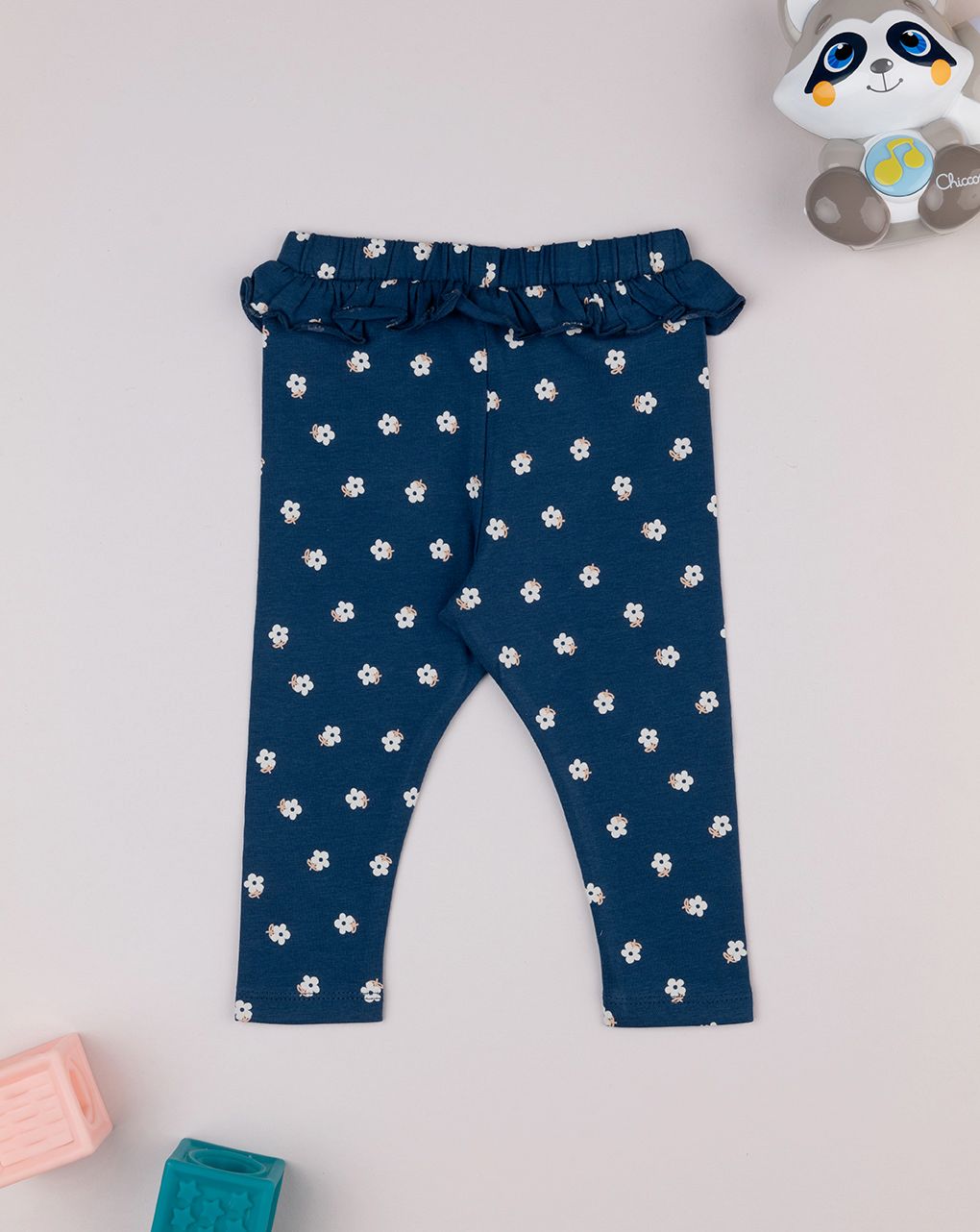 βρεφικό κολάν μπλε φλοράλ για κορίτσι - Prénatal