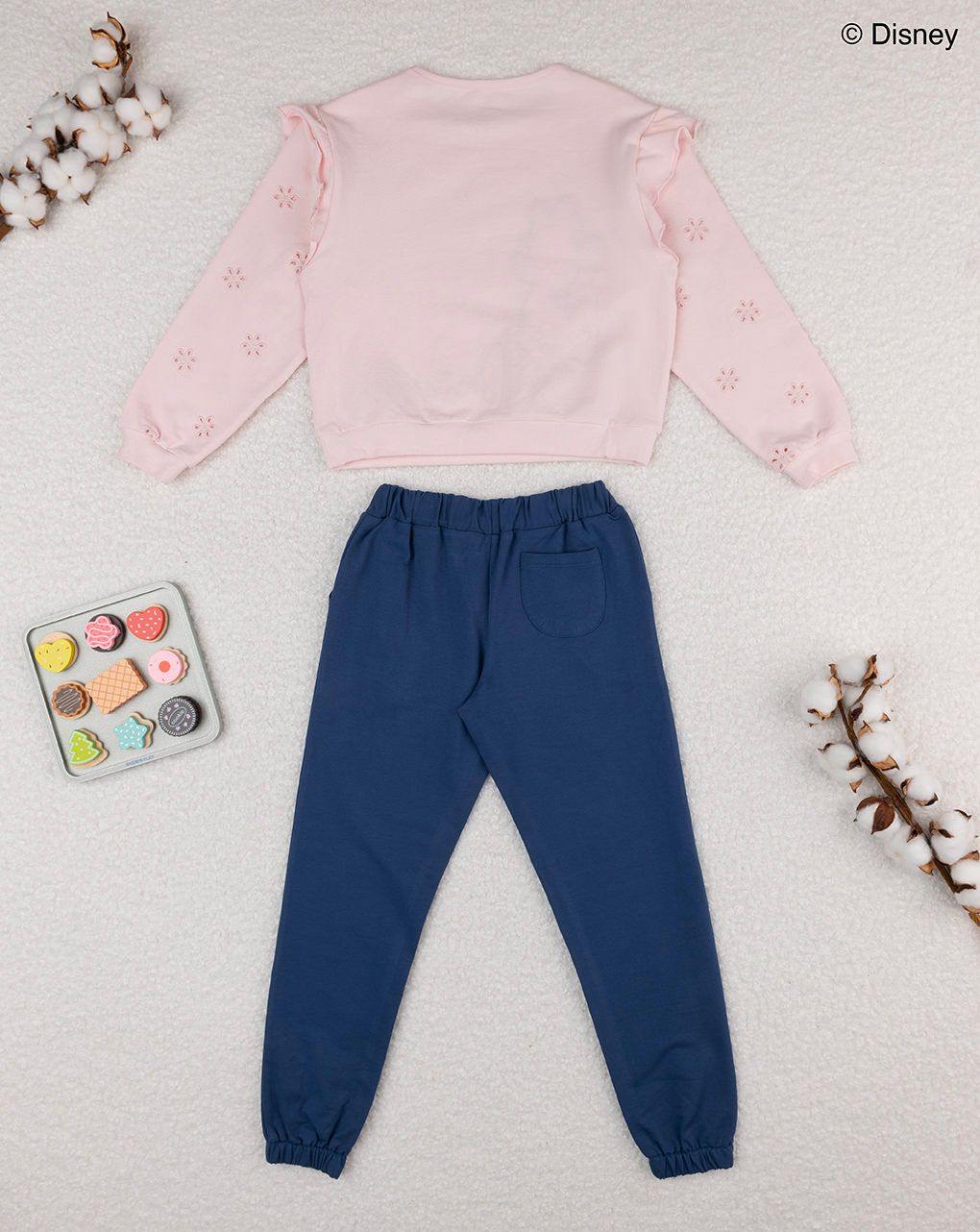 παιδικό σετ μπλούζα φούτερ και φόρμα minnie για κορίτσι - Prénatal