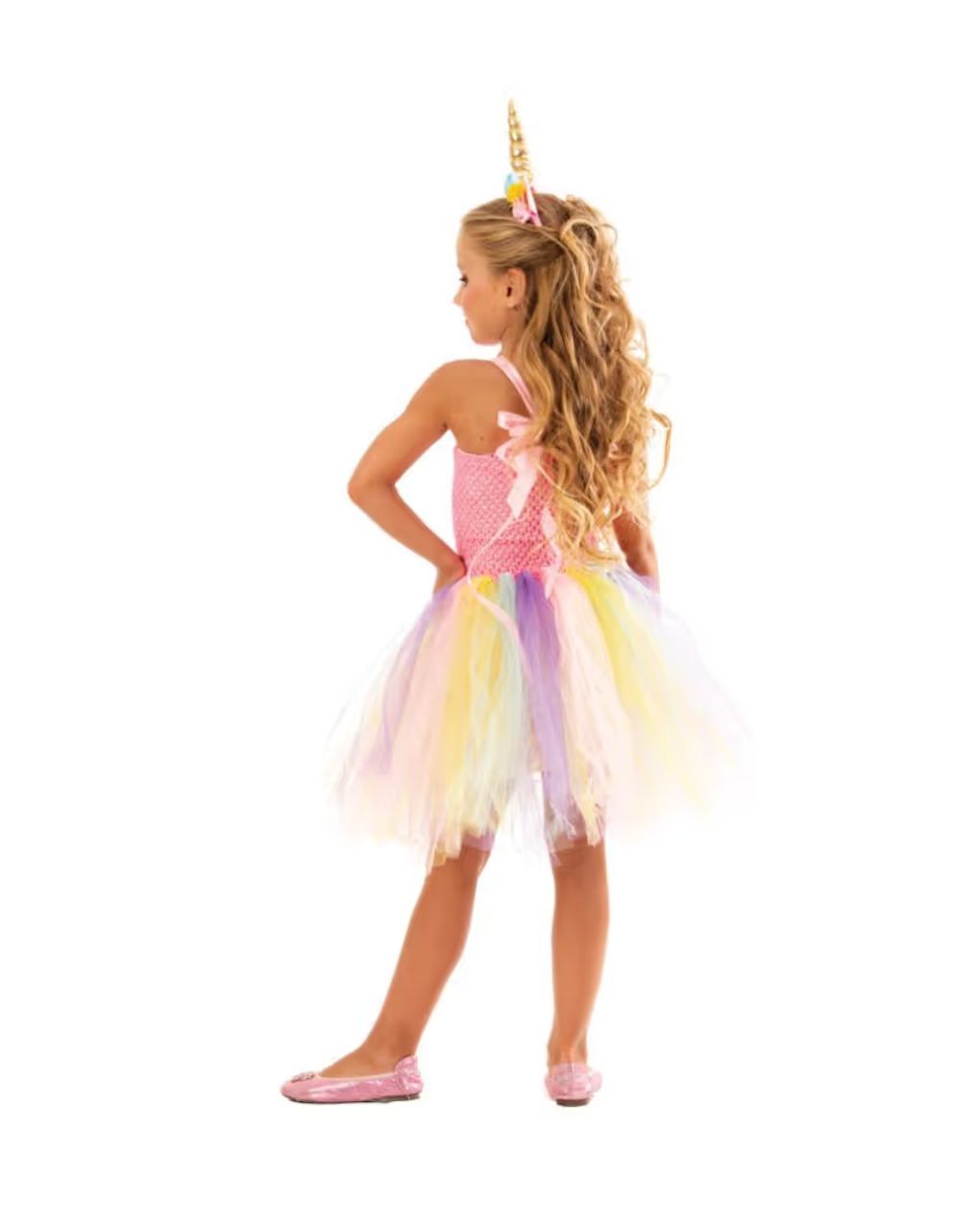 Fashion αποκριάτικη παιδική στολή μονόκερος tutu (8 ετών) 23208 - Fun Fashion
