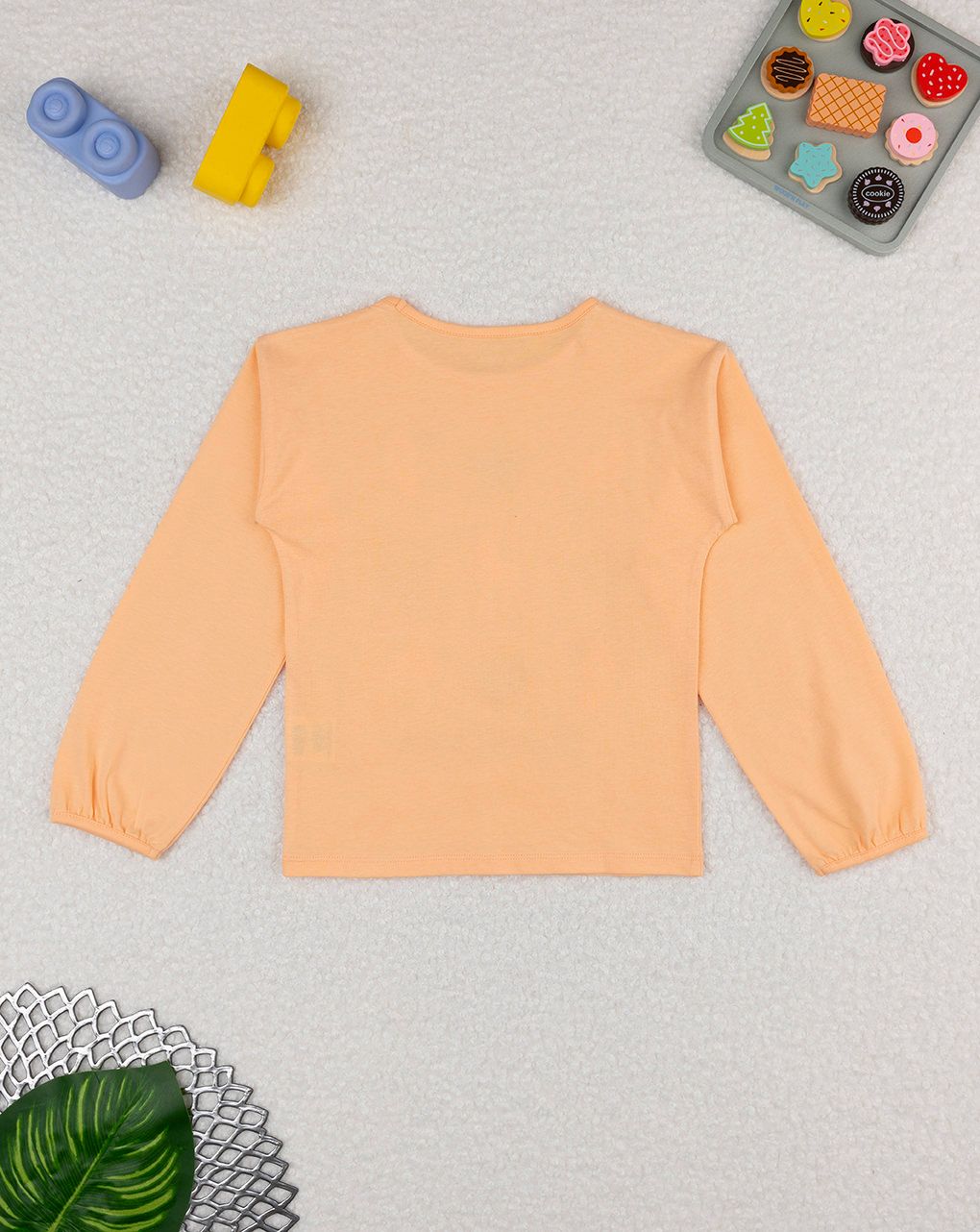 παιδική μπλούζα πορτοκαλί με μονόκερους για κορίτσι - Prénatal