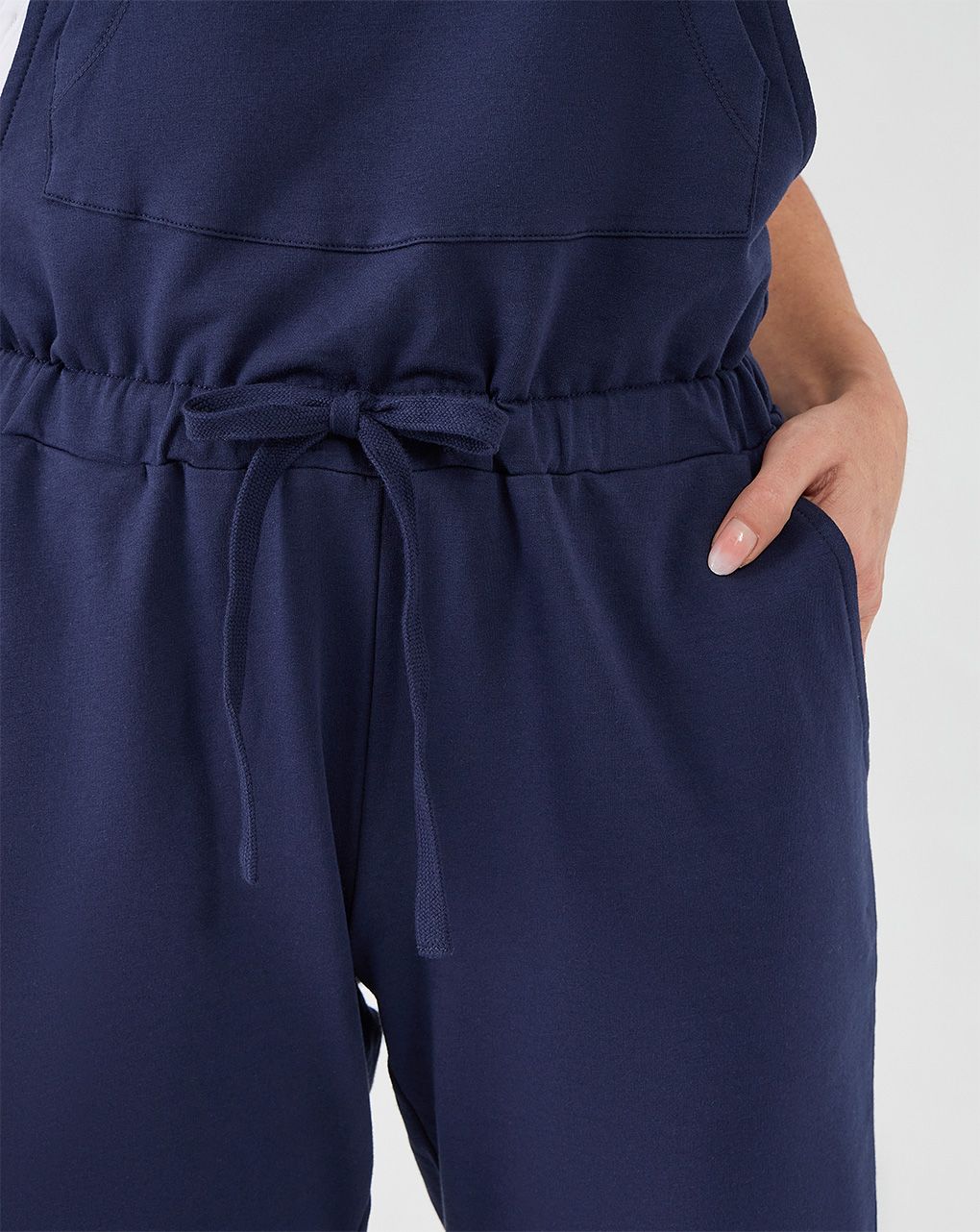 γυναικείο σετ σαλοπέτα και t-shirt εγκυμοσύνης/θηλασμού μπλε - Prénatal