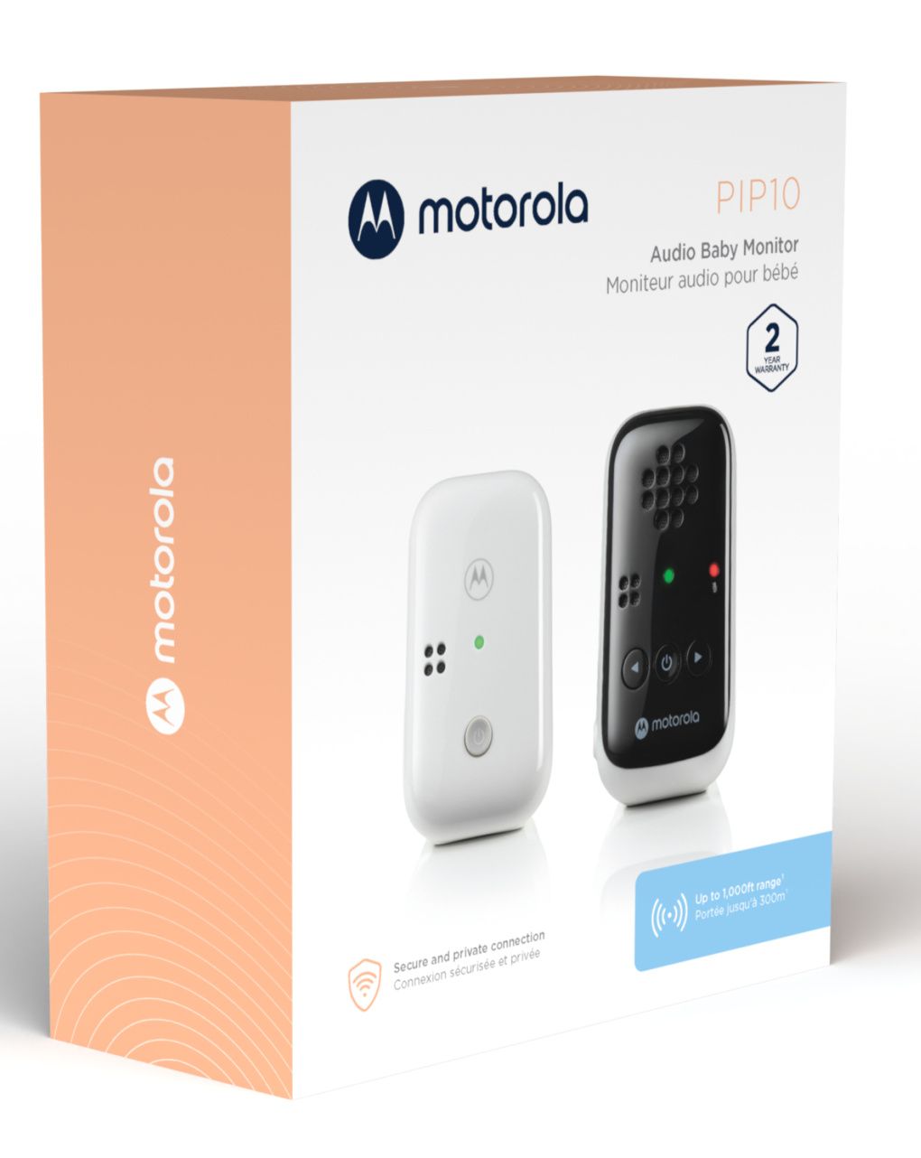 Motorola ενδοεπικοινωνία μωρού με ήχο pip10 - Motorola