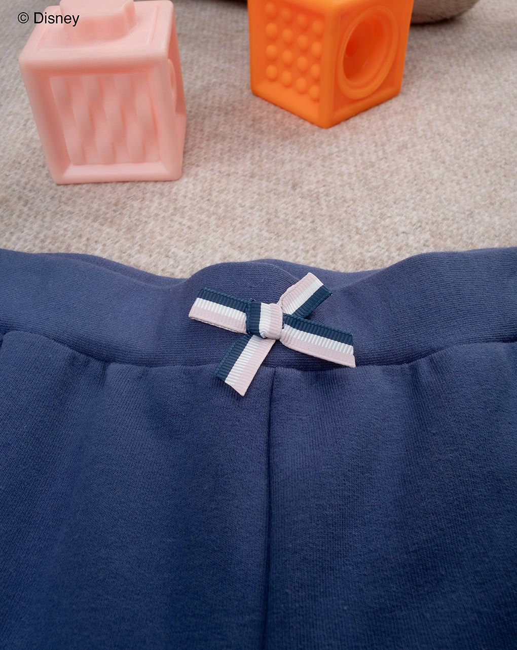 παιδικό παντελόνι φούτερ καμπάνα μπλε minnie για κορίτσι - Prénatal