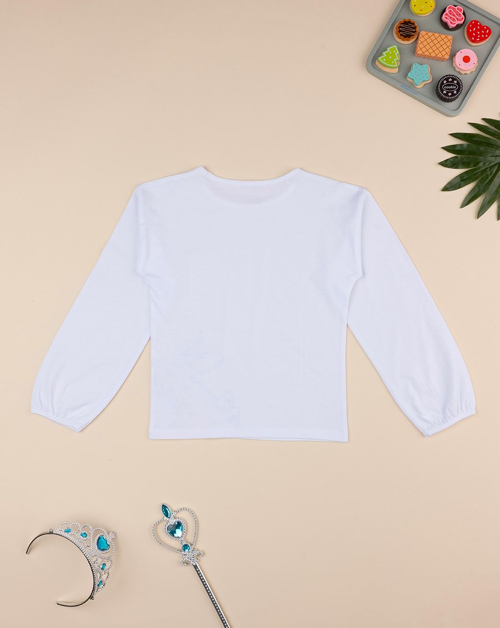 παιδική μπλούζα λευκή με μονόκερο για κορίτσι - Prénatal