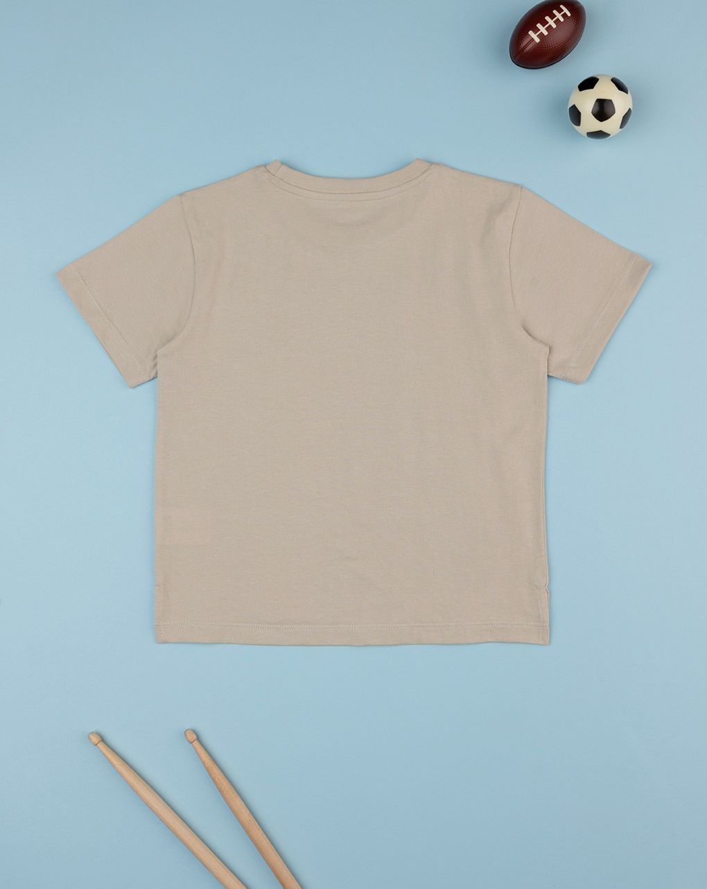 παιδικό t-shirt καφέ με δεινόσαυρο για αγόρι - Prénatal