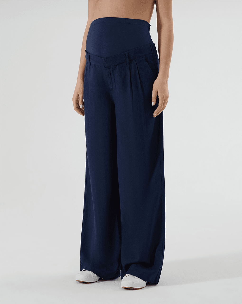 γυναικεία παντελόνα εγκυμοσύνης μπλε - Prénatal