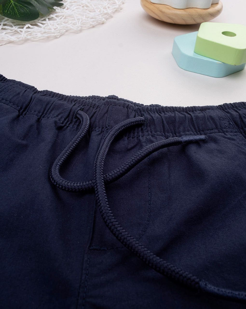 βρεφικό σορτσάκι μπλε με δεινόσαυρο για αγόρι - Prénatal