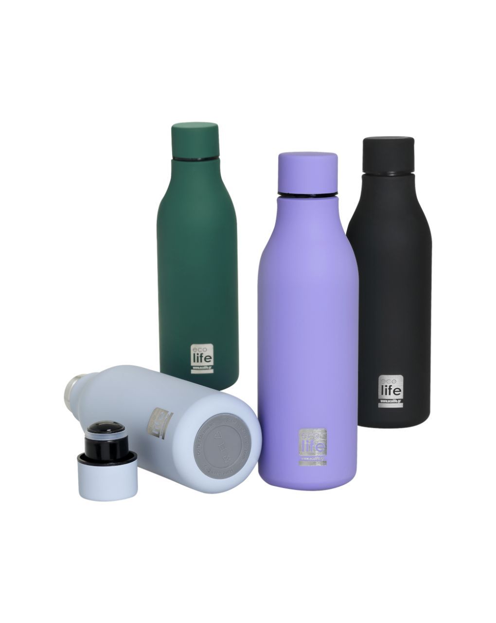 Ecolife μπουκάλι θερμός 550ml powder blue 33-bo-2356 - Ecolife