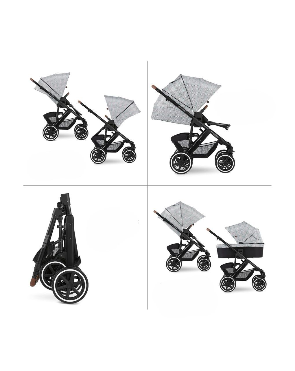 Abc design καρότσι salsa 4 air 2 σε 1 fashion edition smaragd - ABC Design