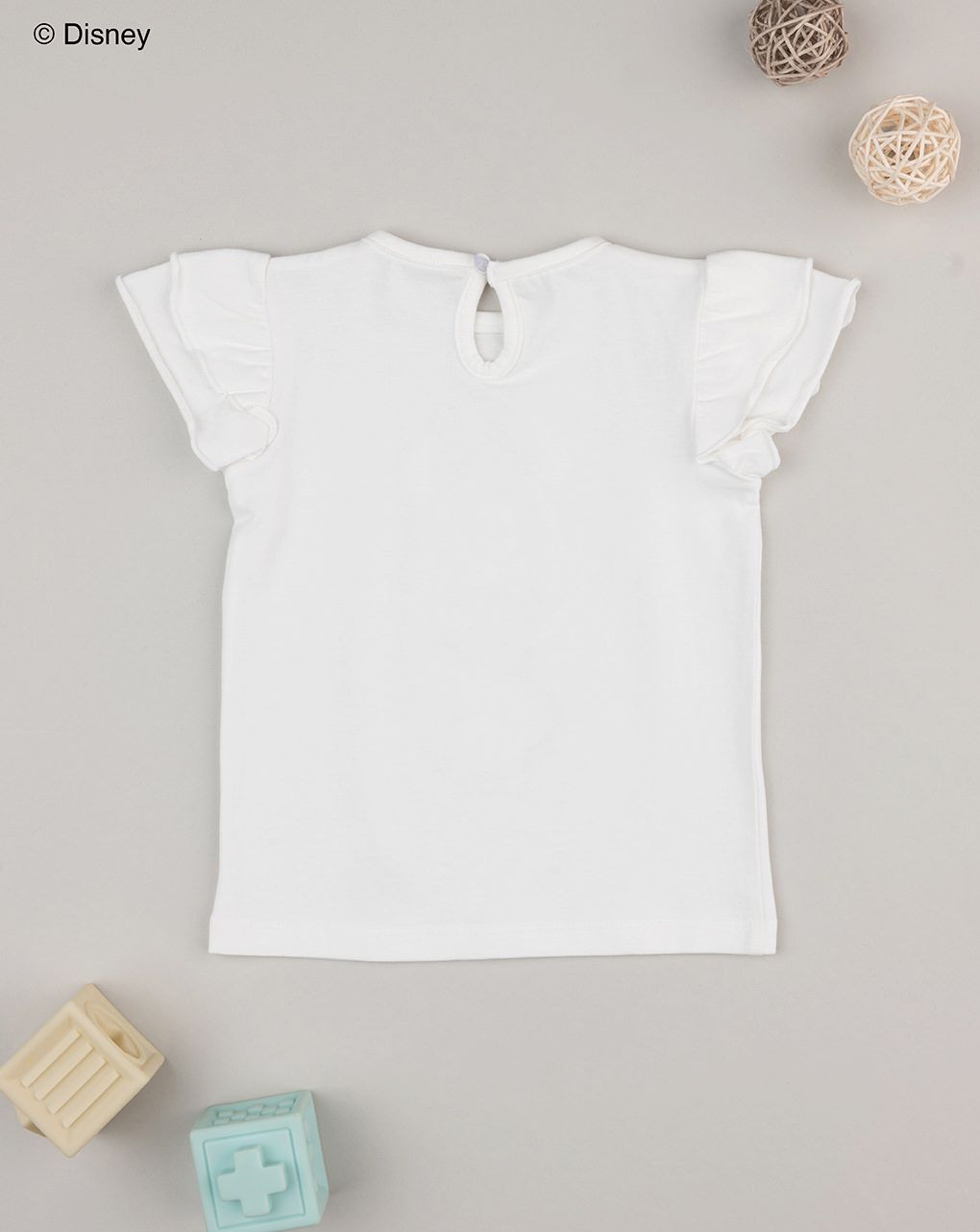 βρεφικό t-shirt λευκό minnie elegant για κορίτσι - Prénatal