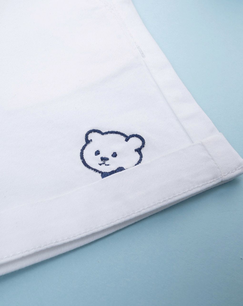 βρεφικό σορτσάκι twill λευκό elegant για αγόρι - Prénatal