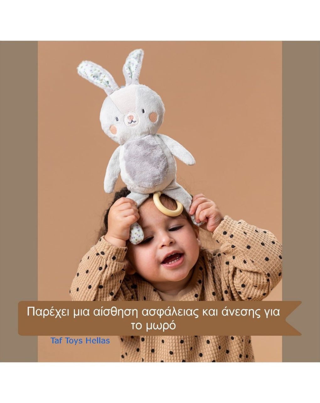 Taf τoys μουσικό λαγουδάκι rylee musical bunny t-13165 - Taf-toys