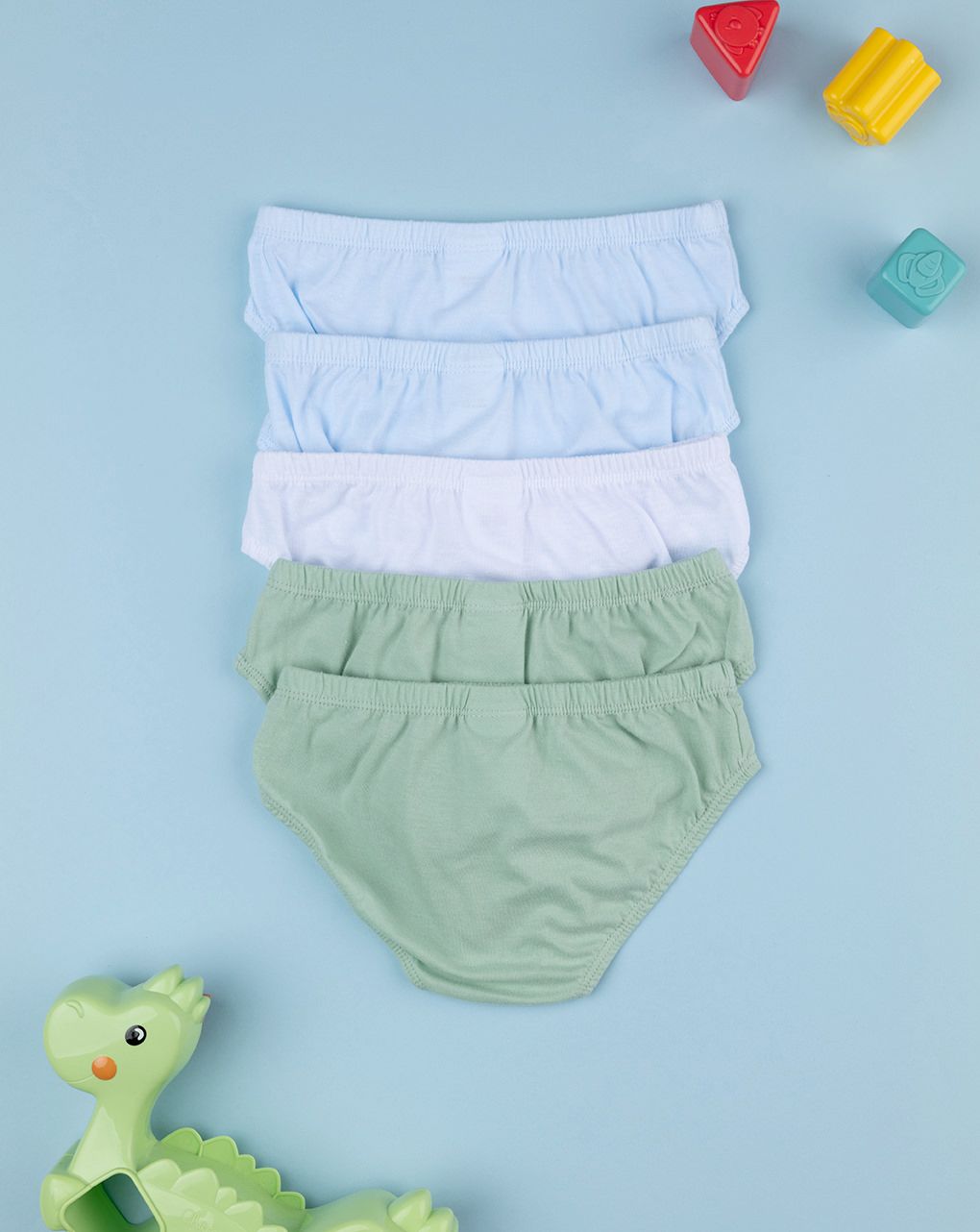 παιδικά σλιπ πακέτο x5 με δεινόσαυρους για αγόρι - Prénatal