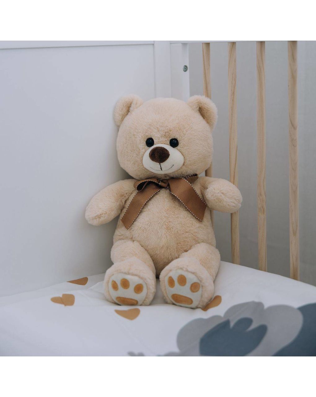 Freeon λούτρινος αρκούδος cosy 45cm μπεζ 80814 - Freeon