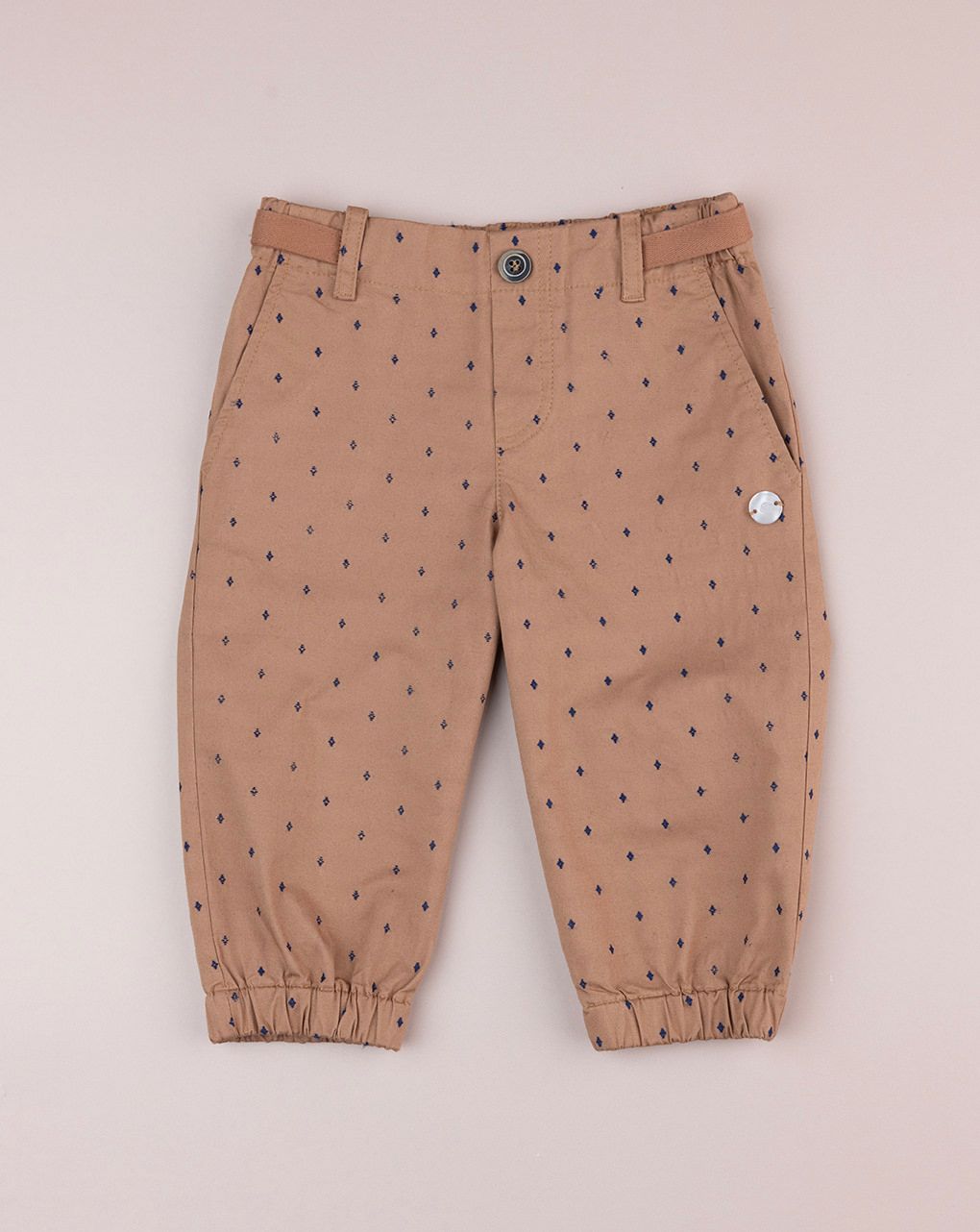 βρεφικό παντελόνι καφέ premium για αγόρι