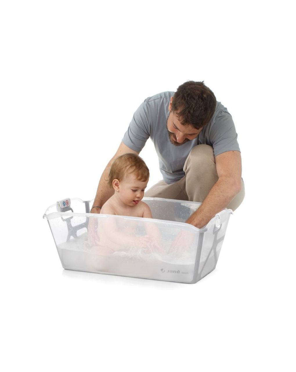 Jane πτυσσόμενο μπανάκι oasis white - Jané