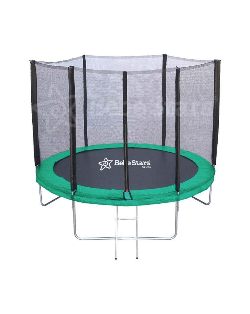 Bebe stars τραμπολίνο με δίχτυ 245cm green 647-174 - Bebe Stars