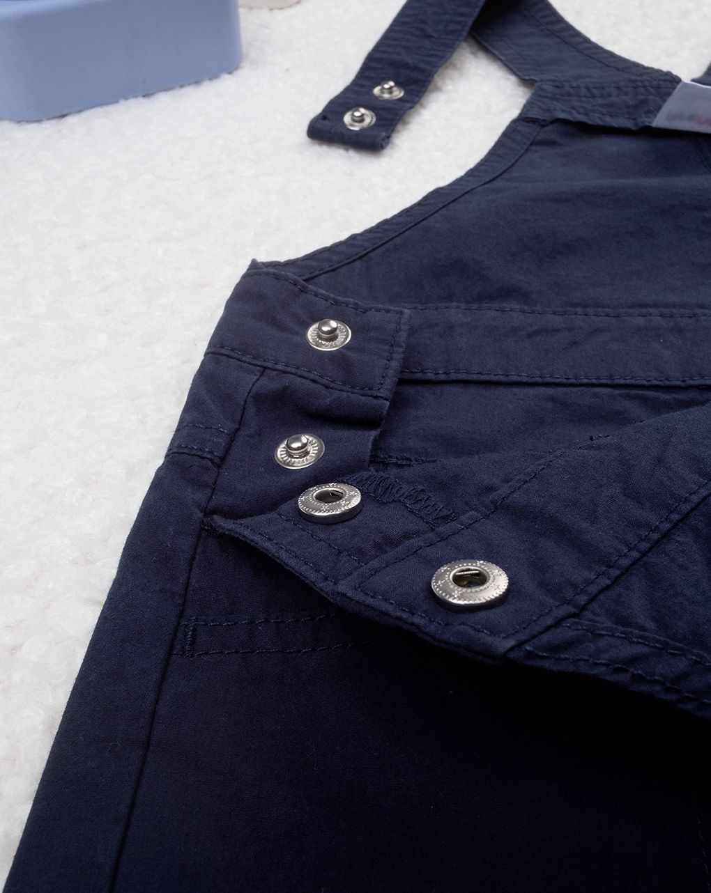 βρεφική σαλοπέτα μπλε με δεινόσαυρο για αγόρι - Prénatal