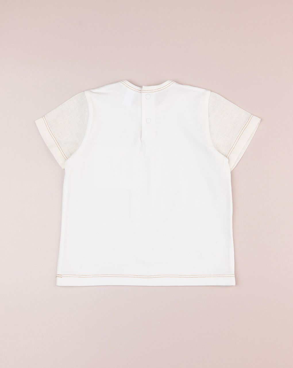 βρεφικό t-shirt λευκό premium για αγόρι - Prénatal