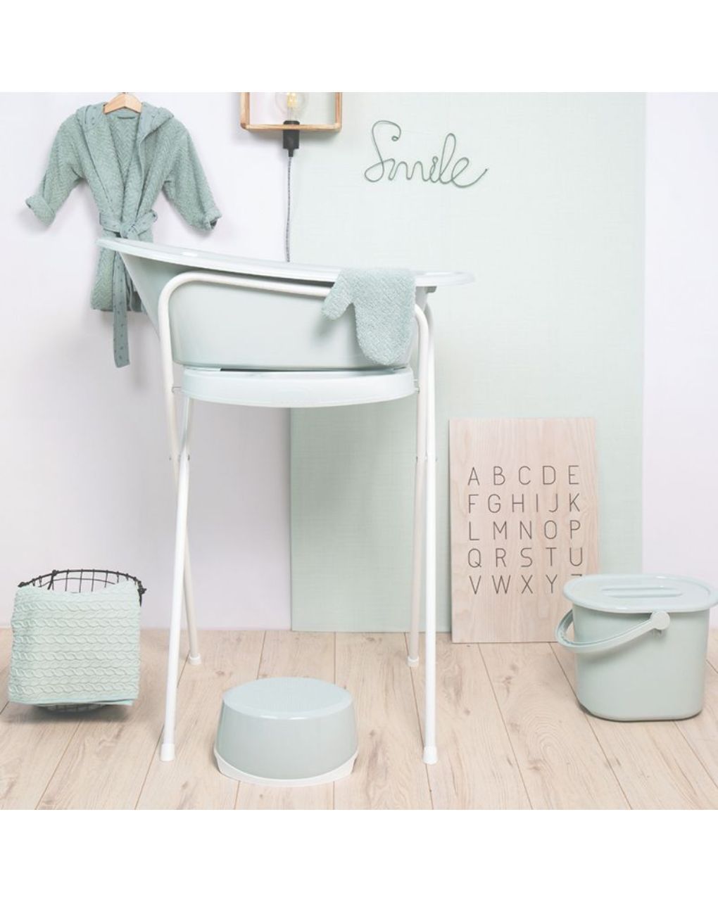 Bebejou βοηθητικό μπάνιου sky green - Bebejou