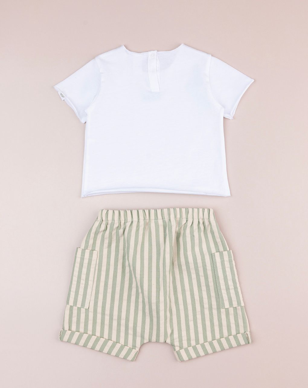 βρεφικό σετ t-shirt και σορτσάκι premium για αγόρι - Prénatal