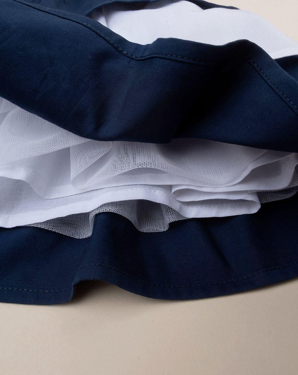 βρεφικό φόρεμα λευκό/μπλε elegant για κορίτσι - Prénatal