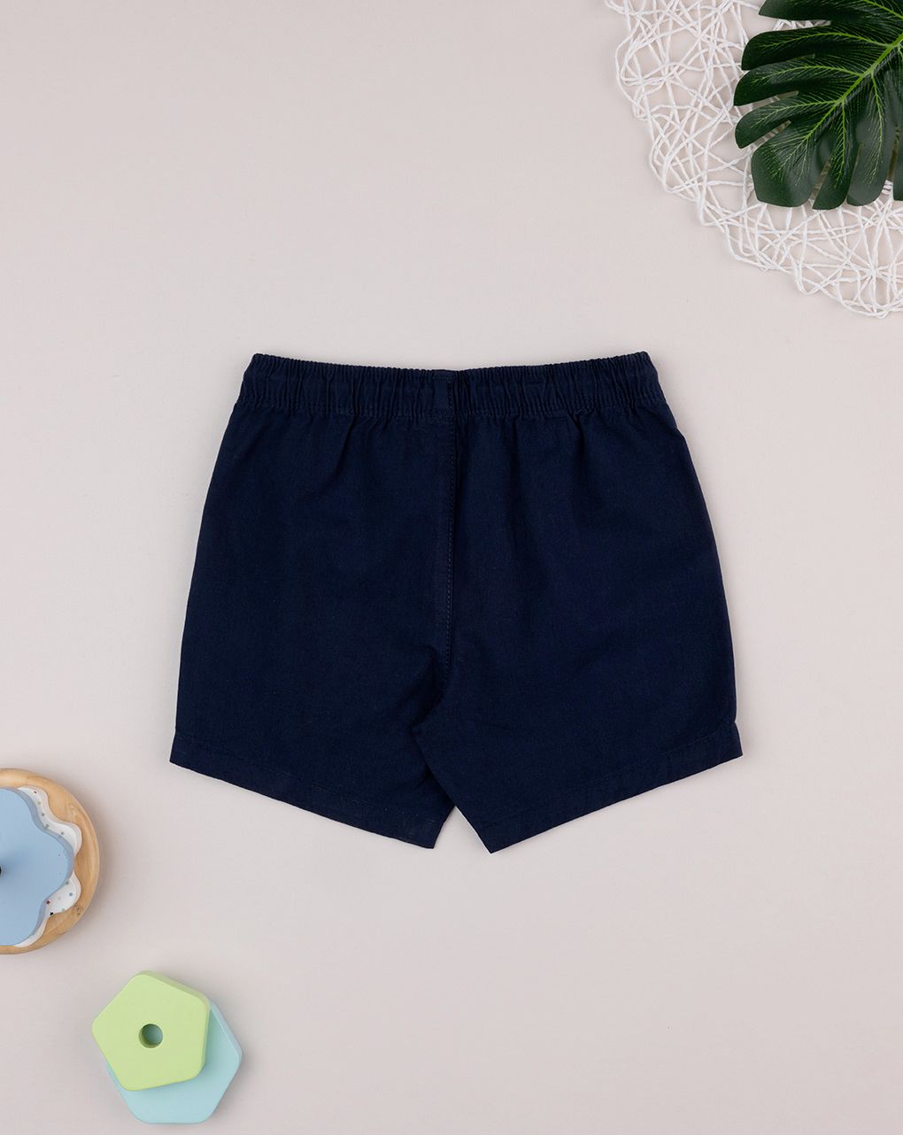 βρεφικό σορτσάκι μπλε με δεινόσαυρο για αγόρι - Prénatal