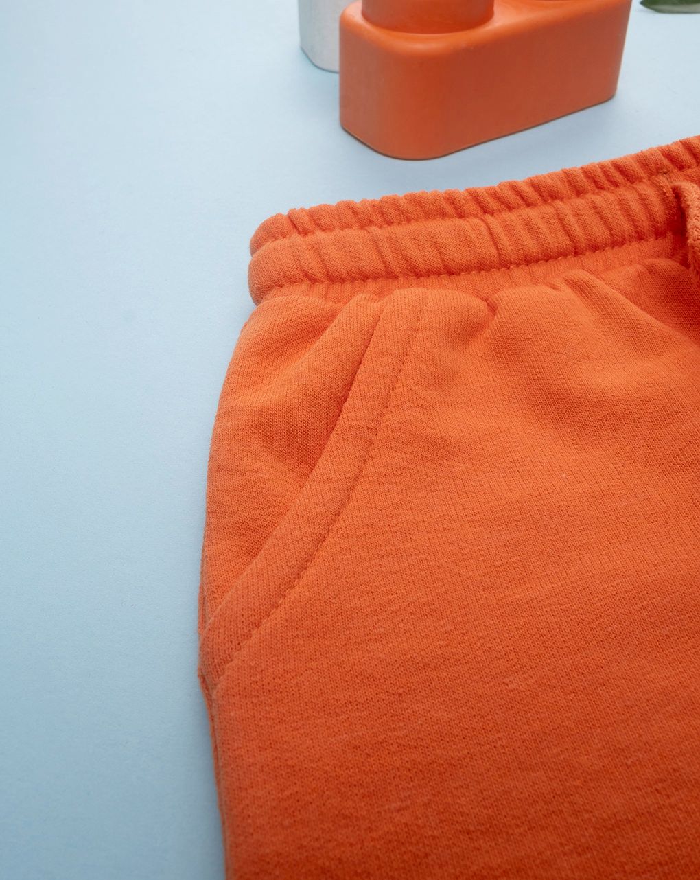 βρεφικό σορτσάκι πορτοκαλί για αγόρι - Prénatal