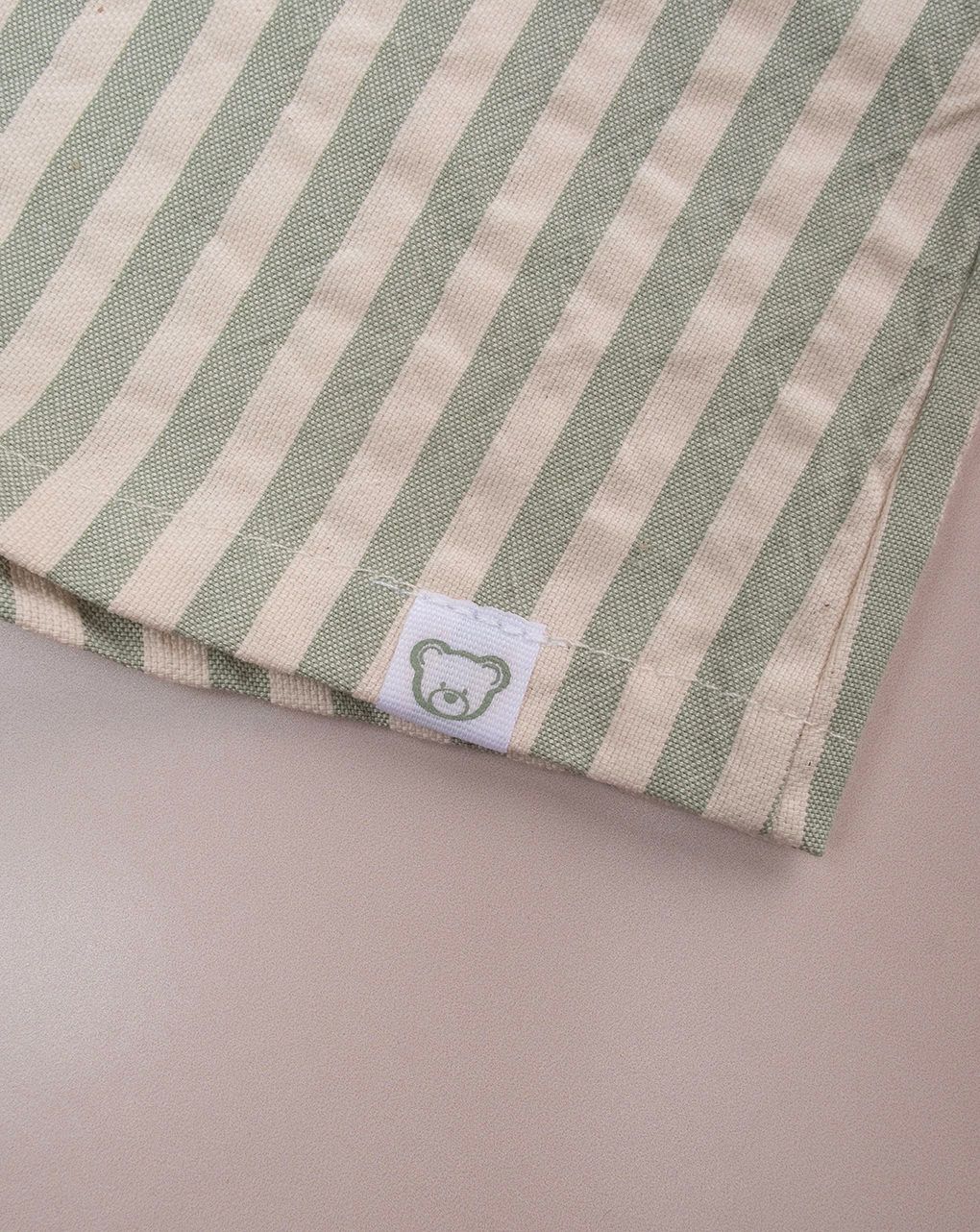 βρεφικό φορμάκι λευκό/ριγέ premium για αγόρι - Prénatal