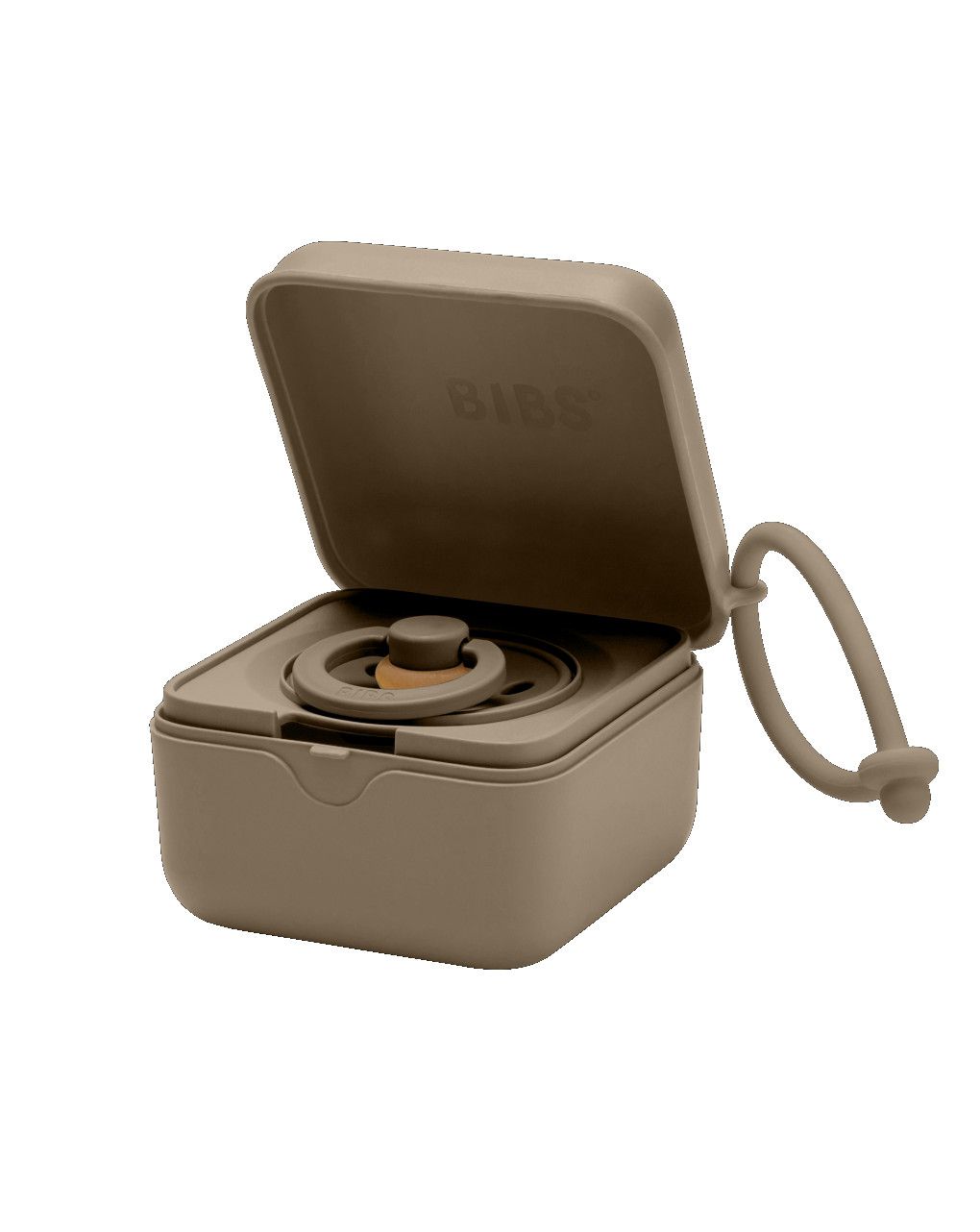 Bibs θήκη πιπίλας dark oak 4200243