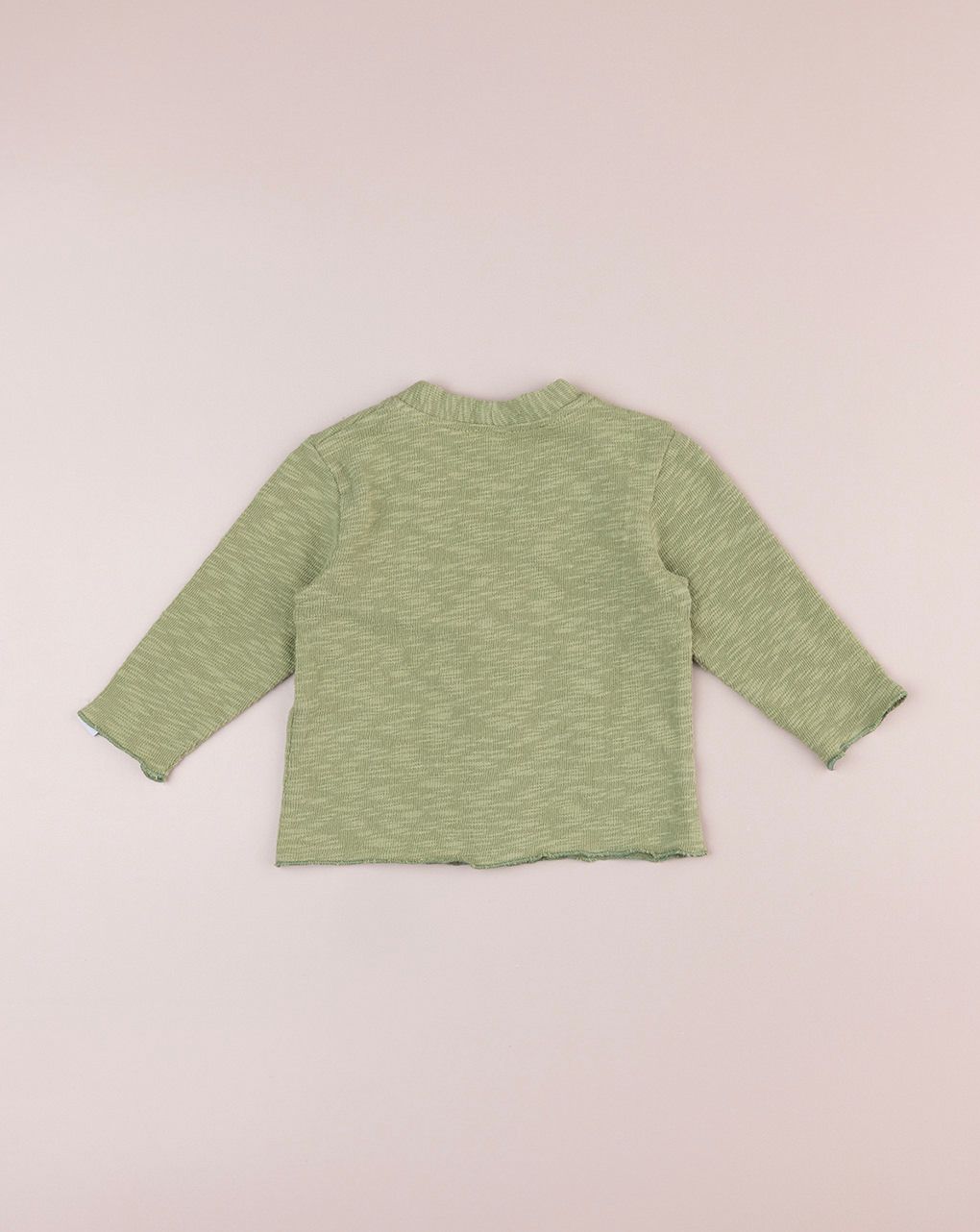 βρεφική ζακέτα πράσινη premium για αγόρι - Prénatal