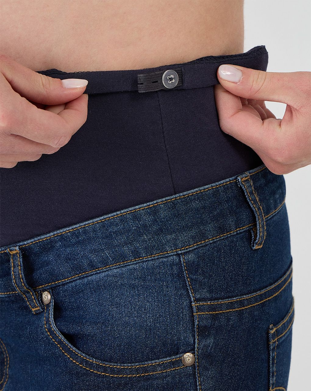 γυναικείο τζιν παντελόνι εγκυμοσύνης μπλε σκούρο - Prénatal