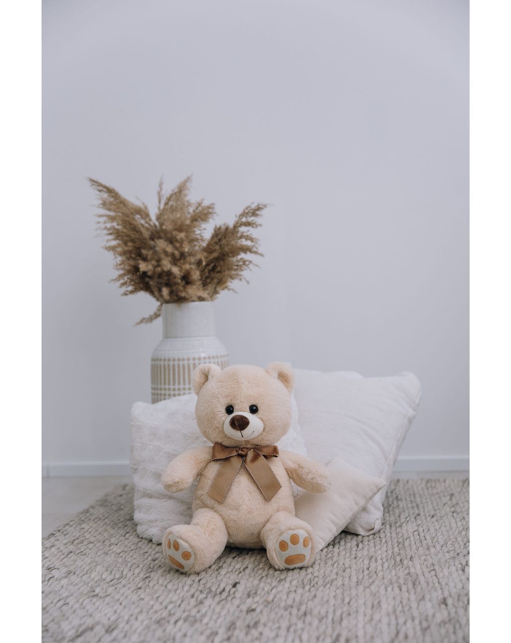 Freeon λούτρινος αρκούδος cosy 45cm μπεζ 80814 - Freeon