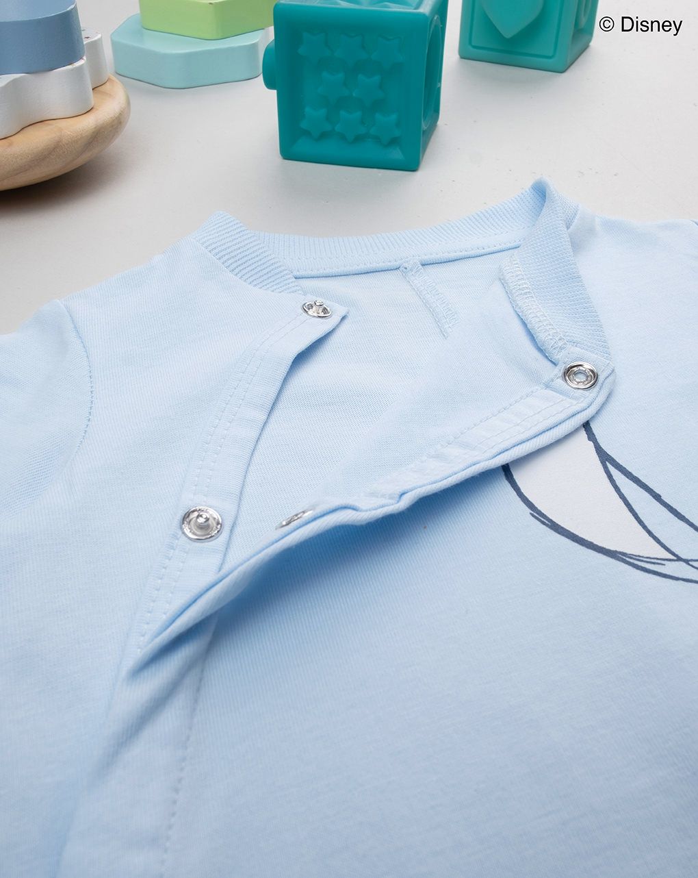 βρεφικό φορμάκι γαλάζιο με τον stitch για αγόρι - Prénatal