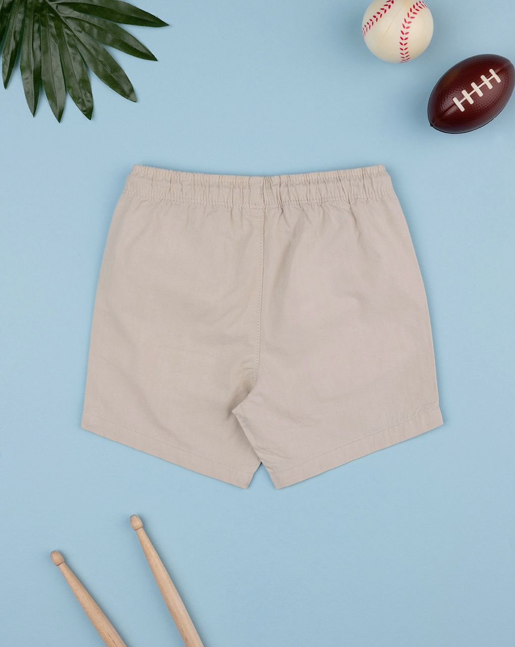 βρεφικό σορτσάκι μπεζ με δεινόσαυρο για αγόρι - Prénatal