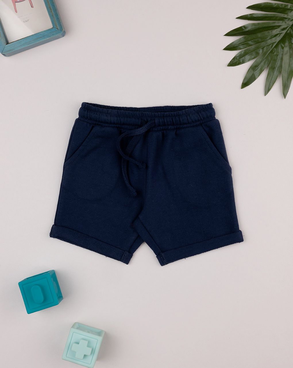 βρεφικό σορτσάκι μπλε για αγόρι - Prénatal