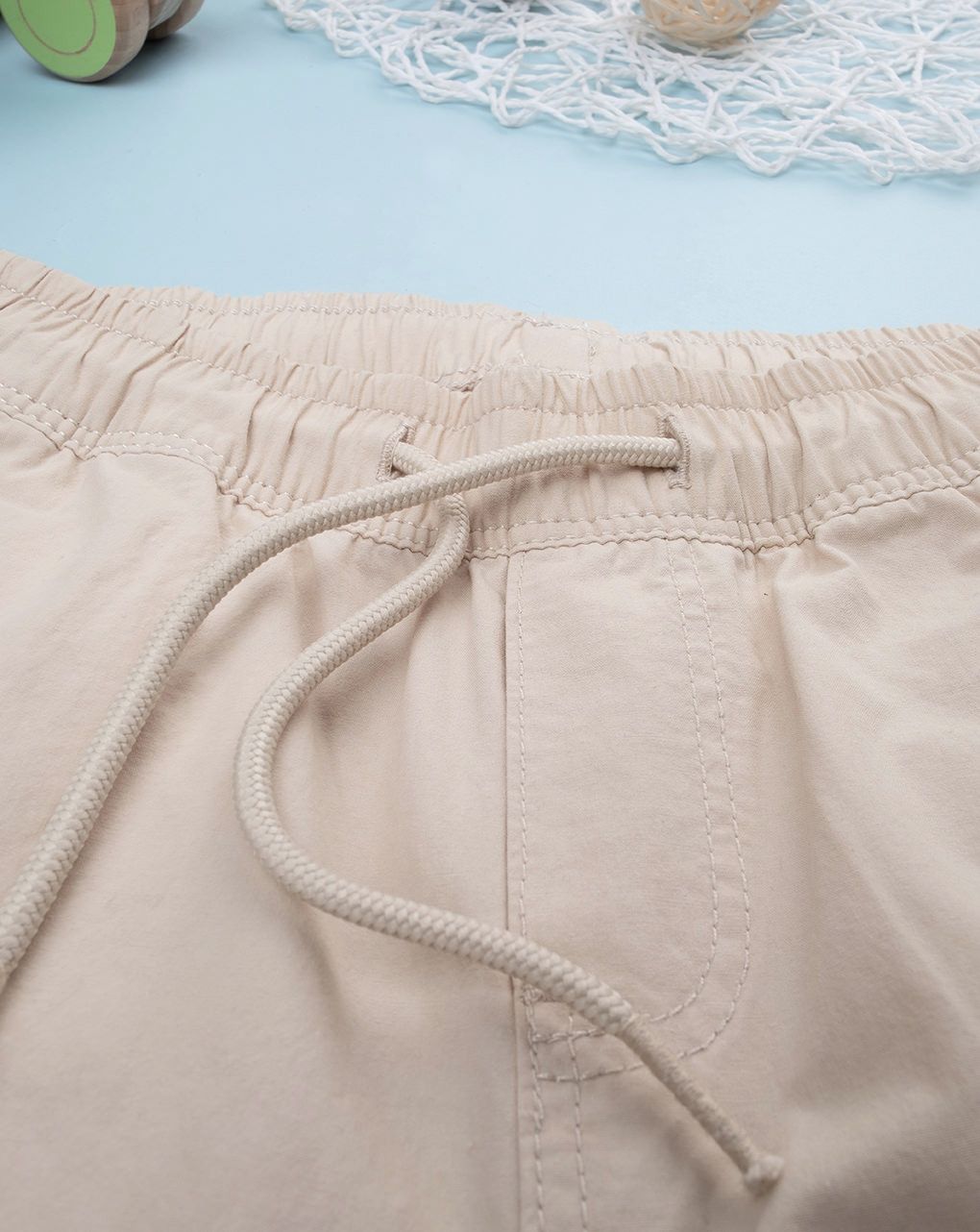 παιδική βερμούδα μπεζ για αγόρι - Prénatal