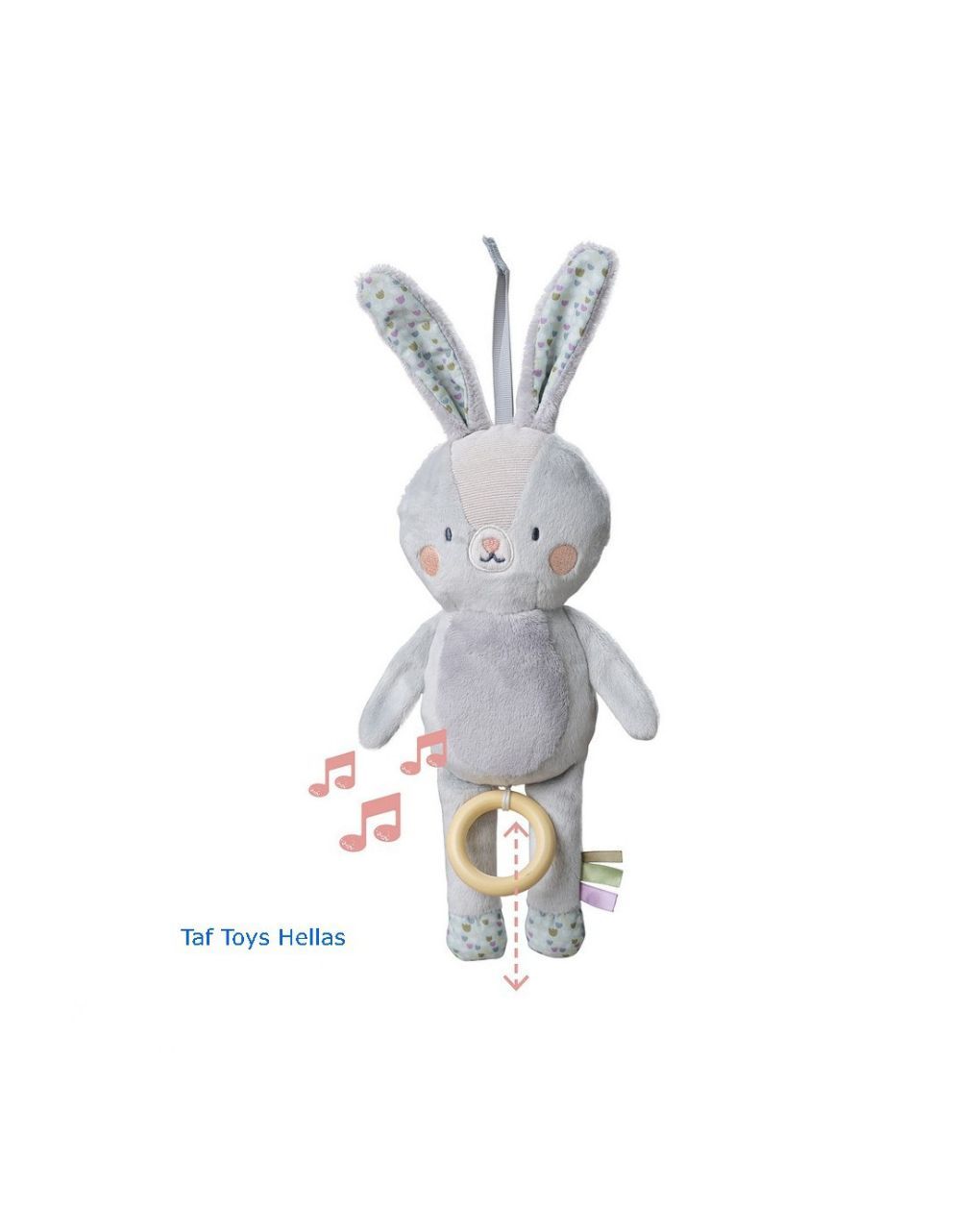 Taf τoys μουσικό λαγουδάκι rylee musical bunny t-13165 - Taf-toys