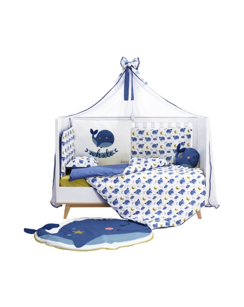 Bebe stars παιδικό χαλάκι whale 303-310 - Bebe Stars