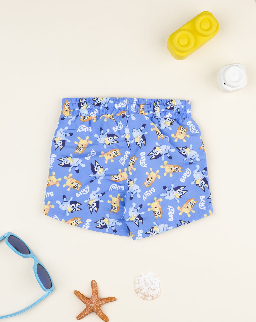 βρεφικό μαγιό boxer μπλε bluey για αγόρι - Prénatal