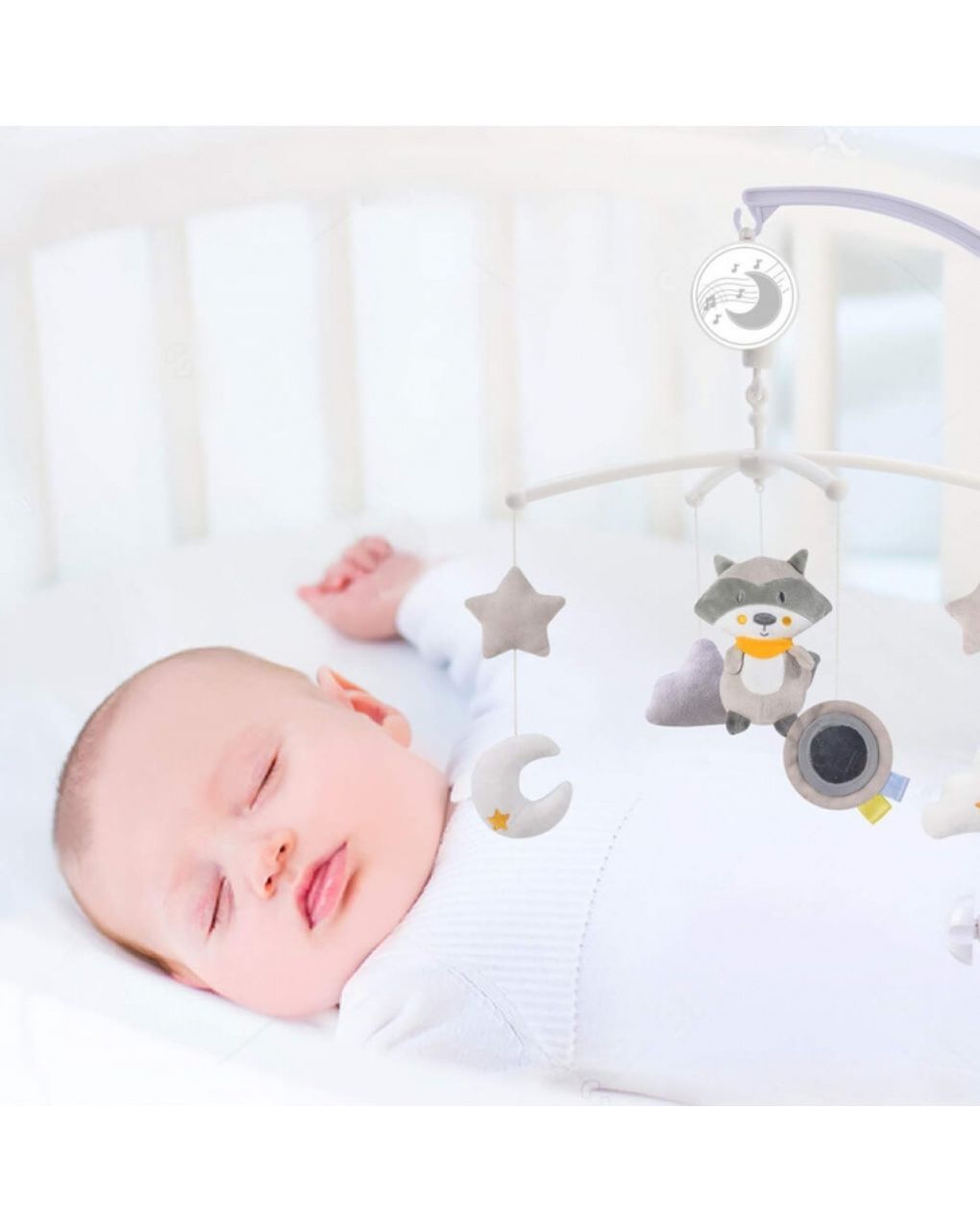 Bebe stars μουσικό κρεβατιού raccoon 854-186 - Bebe Stars