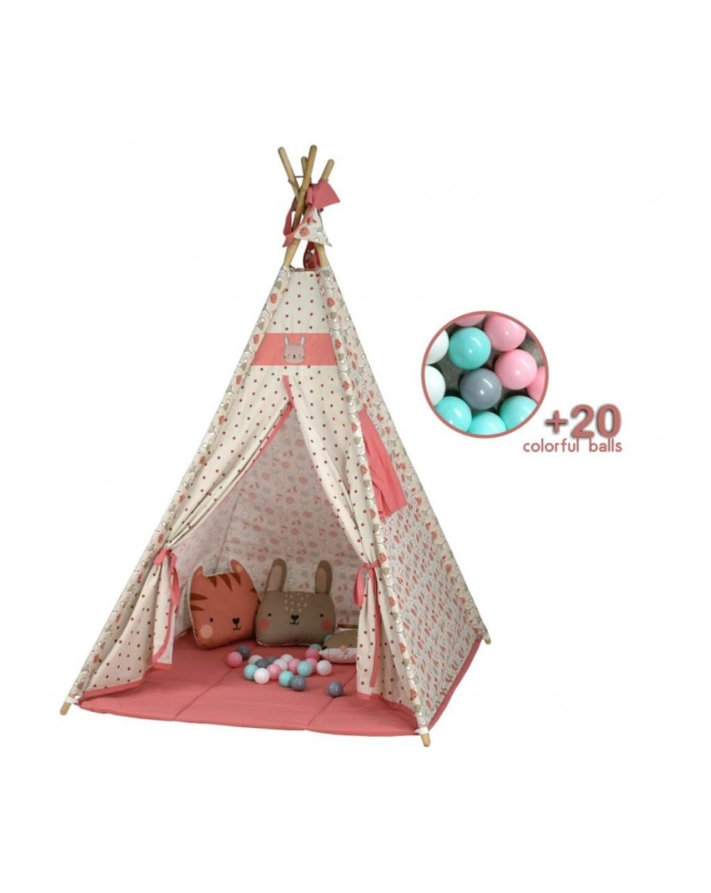 Bebe stars παιδική σκηνή bunny με μπάλες 302-185 - Bebe Stars