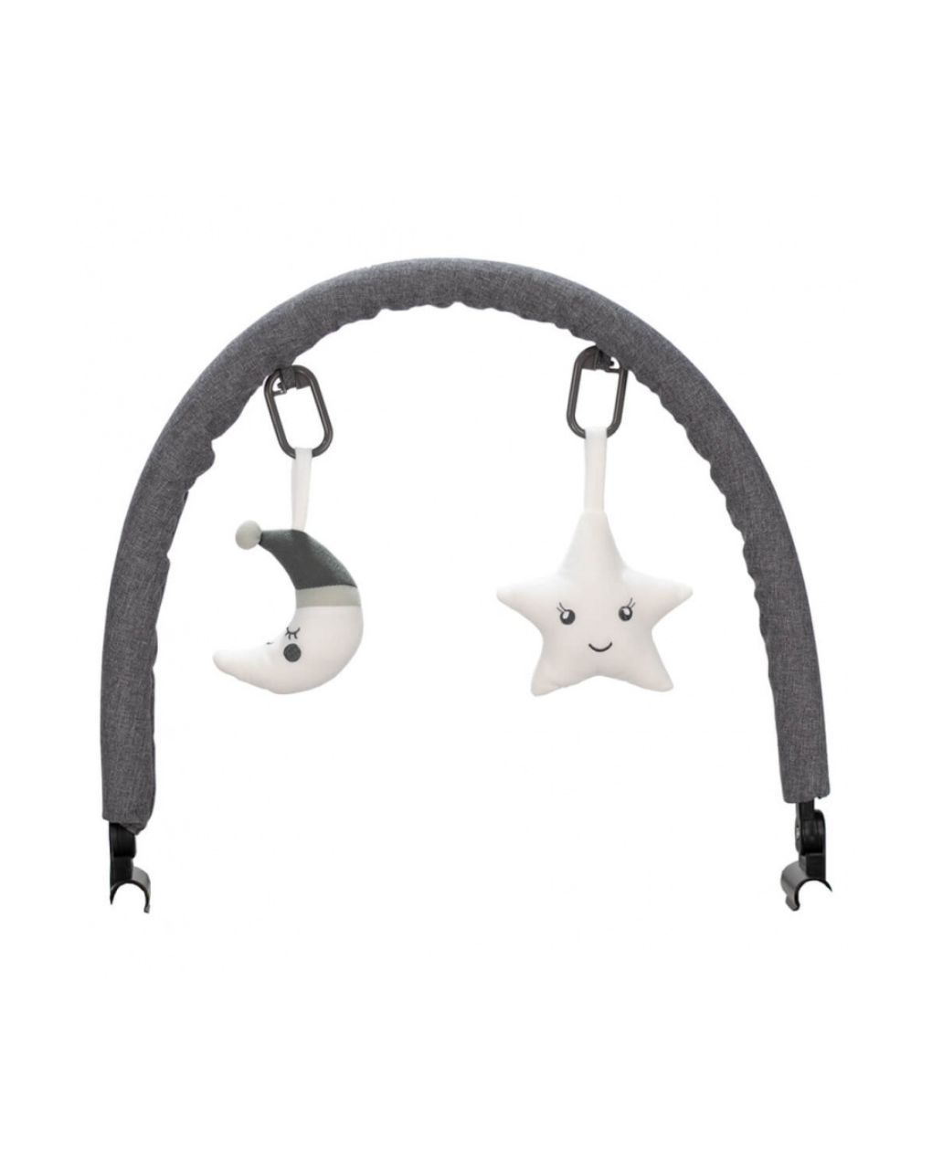 Bebe stars μπάρα με παιχνίδια grey 801-186