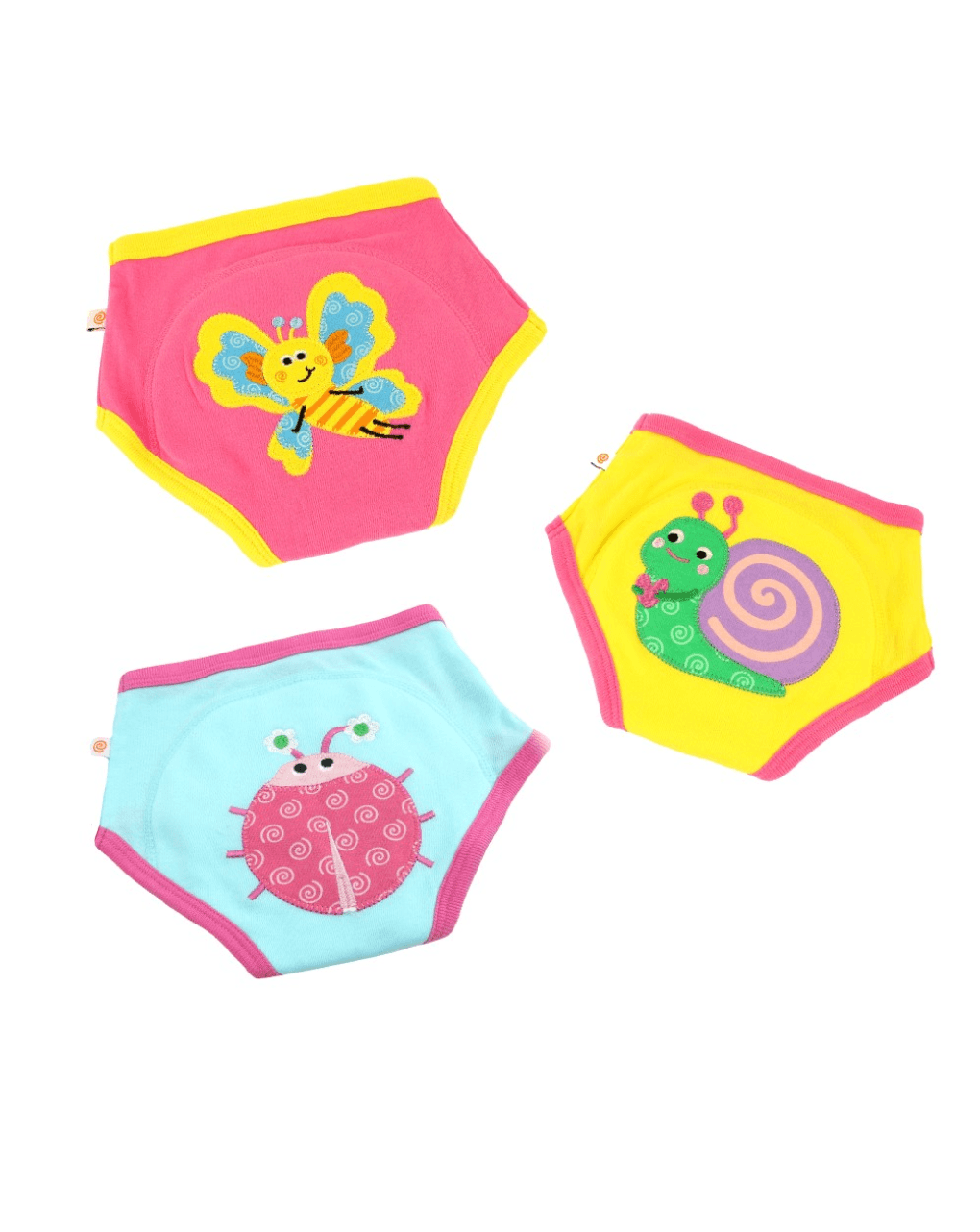 Zoocchini εκπαιδευτικά βρακάκια garden creatures zoo13015 - Zoocchini