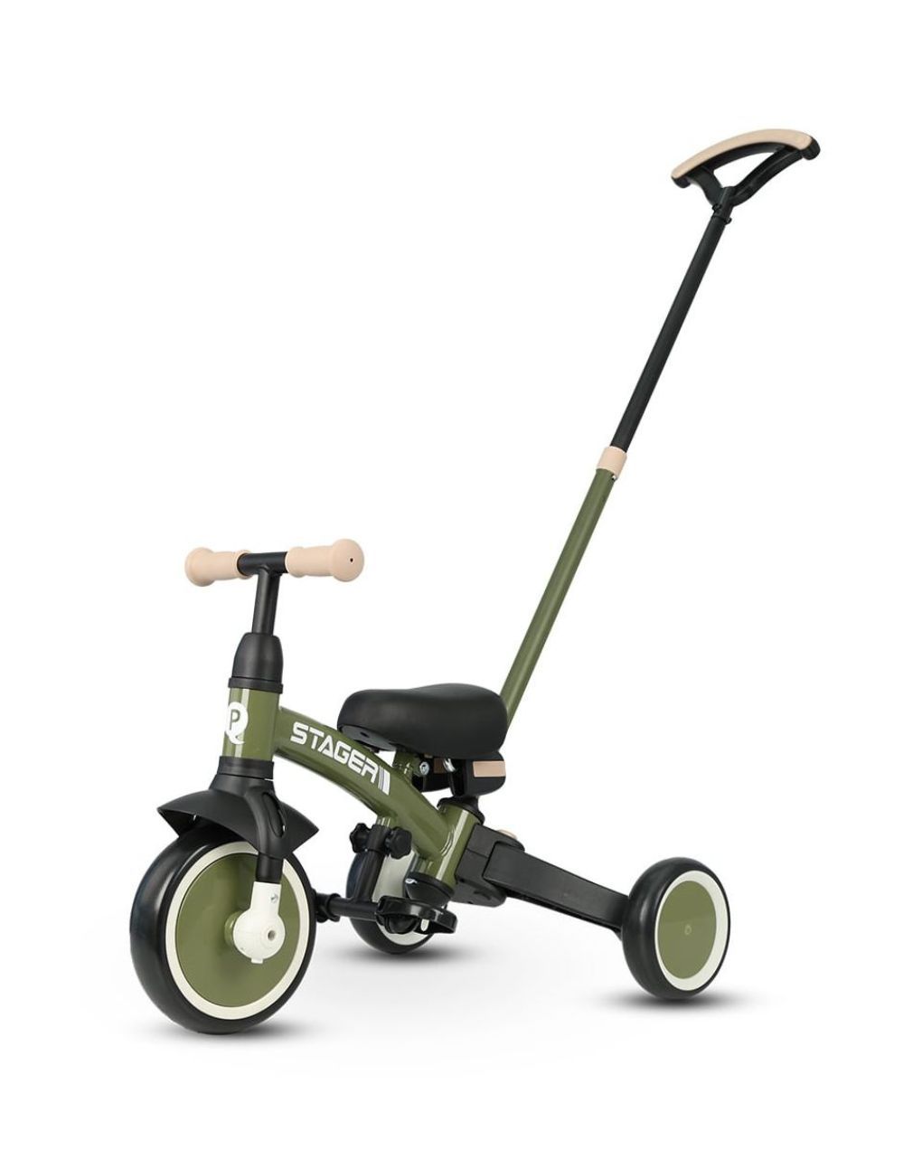 Qplay ποδήλατο τρίκυκλο stager 3in1 green 01-1212075-01 - QPLAY