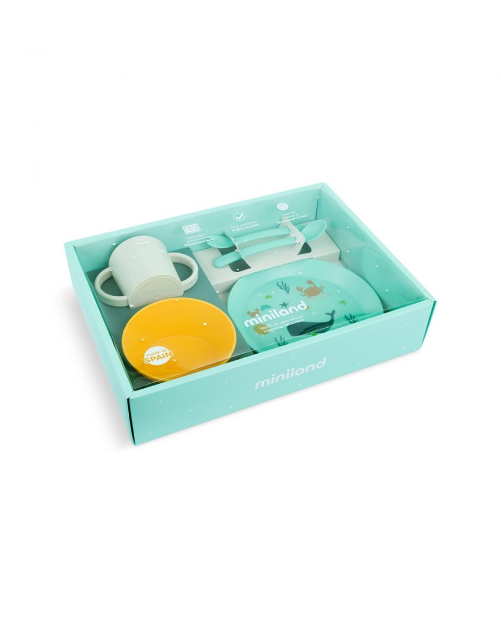Miniland blw σετ φαγητού ocean ml89644 - Miniland