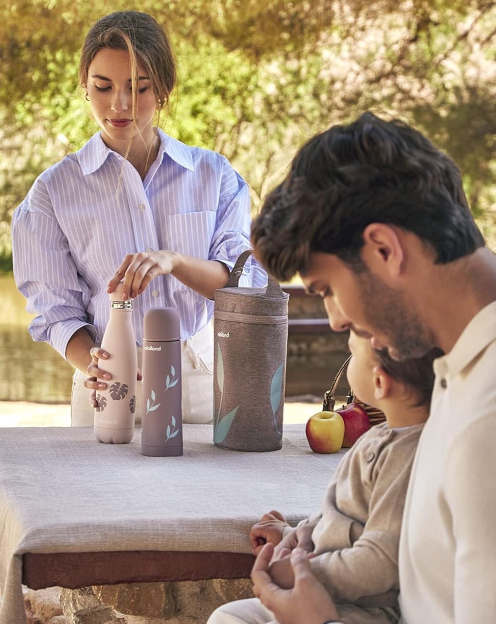 Miniland μπουκάλι θερμός terra leaves 500ml ml89440 - Miniland