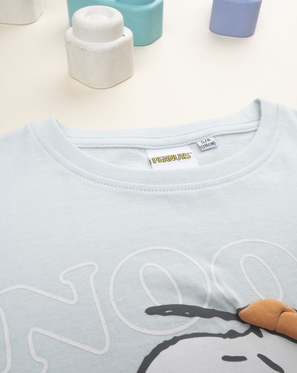παιδικό t-shirt γαλάζιο snoopy για αγόρι - Prénatal